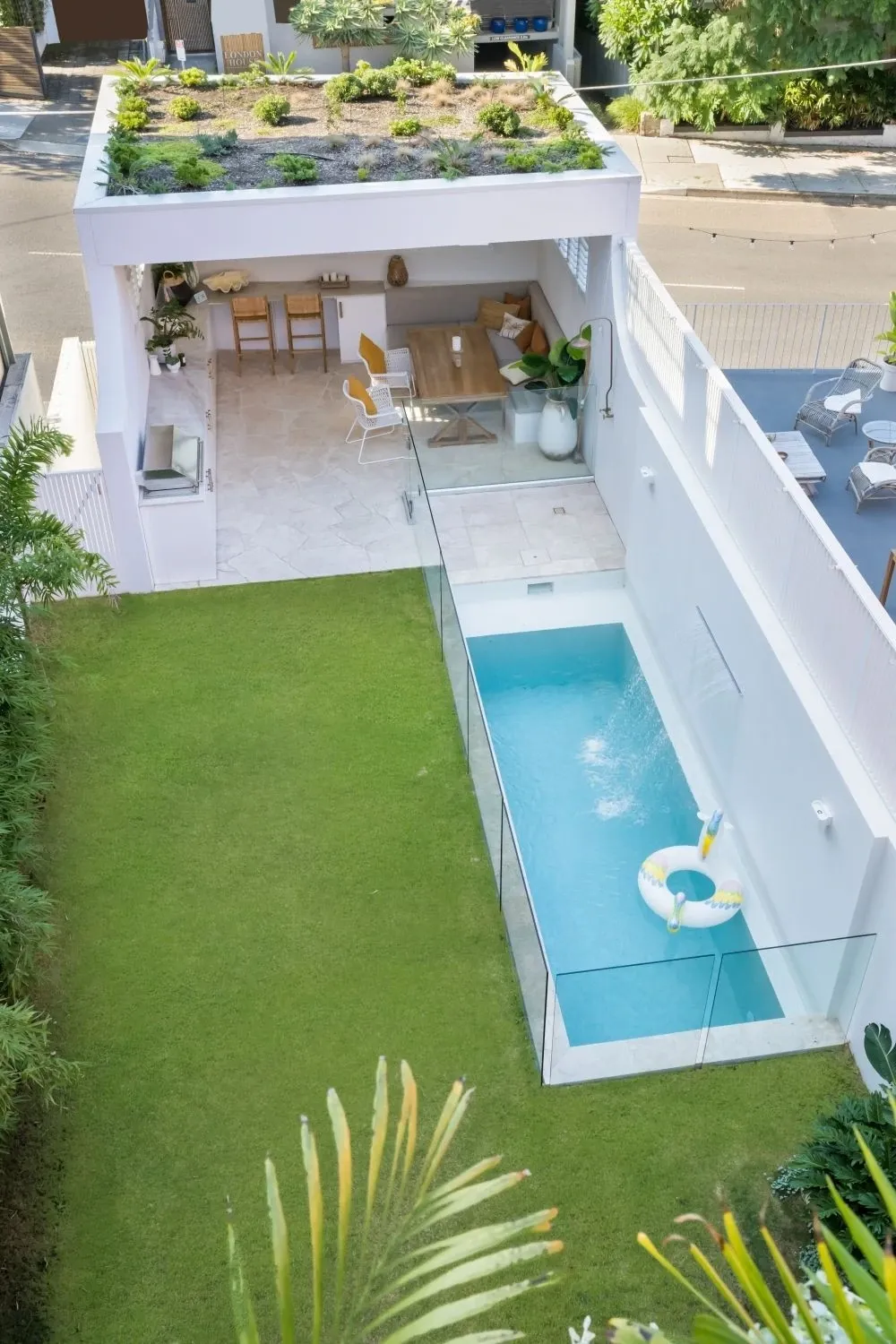 Clovelly 4 storey knockdown rebuild swimming pool pool cabana difficult ...